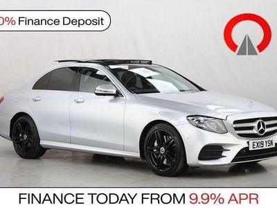 Used Mercedes E400 AMG line 340 HP (250 kW) 2019 Silver Sedan