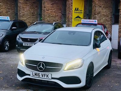 Używany Mercedes A200 AMG Line Premium 136 KM (100 kW) 2016 Biały Hatchback