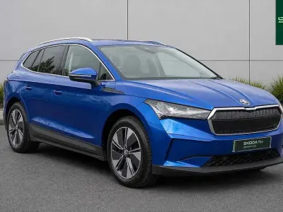 Used Skoda Enyaq iV 210 kW (286 HP) 2024 Race blue metallic SUV