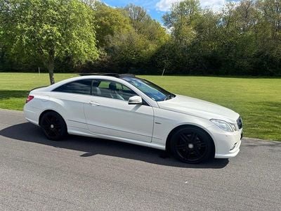Used Mercedes E350 2010 White Coupe