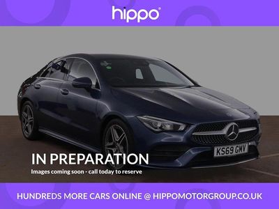 Blue Used 2019 Mercedes CLA220 AMG Line Premium Sedan | £21,380 (Fair price)