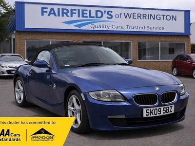 Used BMW Z4 Sport Line 177 HP (130 kW) 2009 Blue Cabriolet