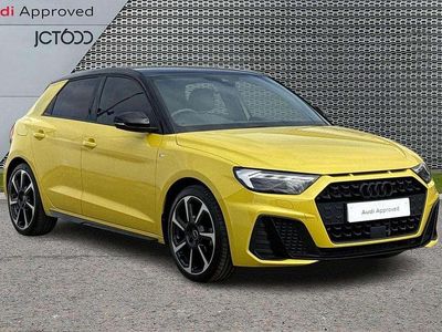 Yellow Used 2023 Audi A1 Black Edition Hatchback | £18,781 (Fair price)