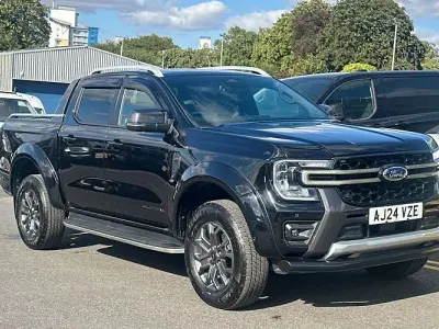 Used Ford Ranger Wildtrack 241 HP (177 kW) 2024 Black Pickup