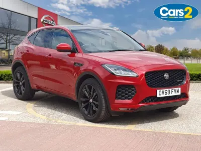 Used Jaguar E-Pace R-Dynamic 177 HP (130 kW) 2019 Red SUV