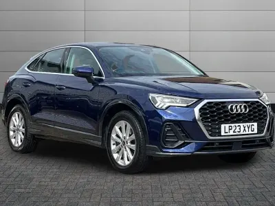 Used Audi Q3 Sportback Sport 148 HP (108 kW) 2023 Navarra blue SUV