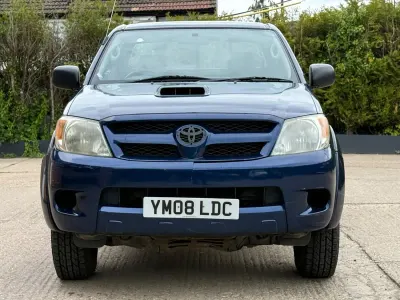 Used Toyota HiLux 120 HP (88 kW) 2008 Blue Pickup