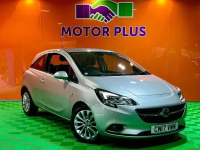 Used Vauxhall Corsa 90 HP (66 kW) 2017 Silver Hatchback