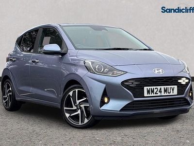 Used Hyundai i10 Premium 79 HP (58 kW) 2024 Blue Hatchback