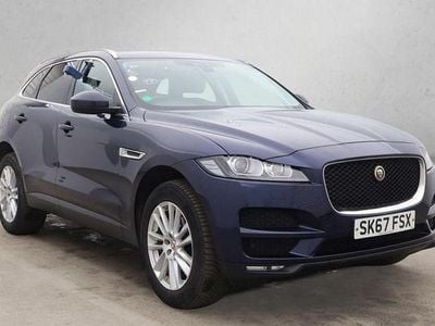 Used Jaguar F-Pace Portfolio 180 HP (132 kW) 2017 Blue SUV