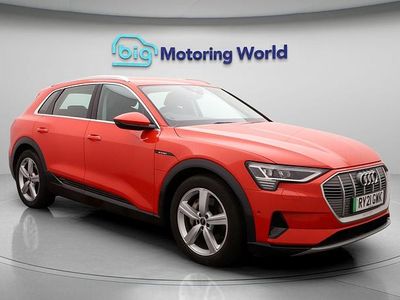 Red Used 2021 Audi e-tron Premium SUV | £16,500 (Good price)