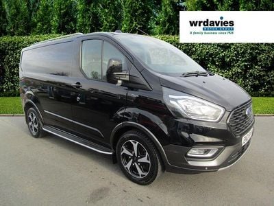 Used Ford Transit Custom Active 130 HP (95 kW) 2021 Black Van