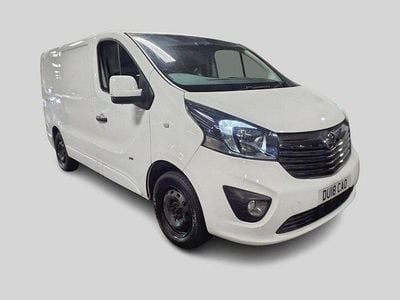 Used Vauxhall Vivaro Sportive 2018 White MPV