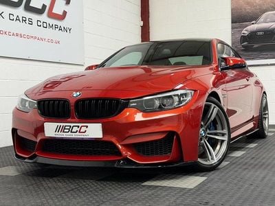 Used BMW M4 Impressive 2018 Orange Coupe