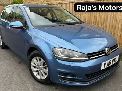 Used VW Golf VII SE 2016 Blue Hatchback