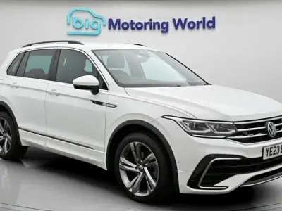 Used VW Tiguan R-line Edition 150 HP (110 kW) 2023 White SUV