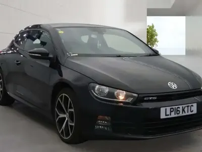Used VW Scirocco GTS 180 HP (132 kW) 2016 Black Coupe