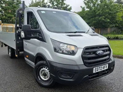 Used Ford Transit 130 HP (95 kW) 2023 Silver/blue Van
