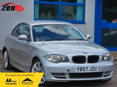 Used BMW 120 Coupé 2007 Silver Coupe