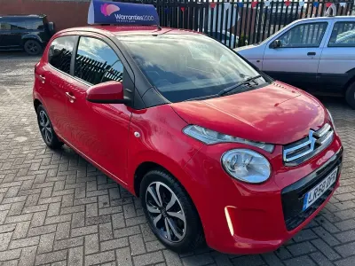 Used Citroën C1 Flair 82 HP (60 kW) 2015 Red Hatchback