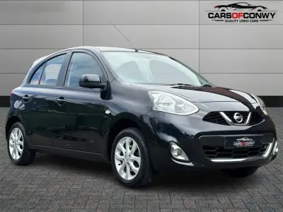 Used Nissan Micra Acenta 80 HP (58 kW) 2016 Black Hatchback