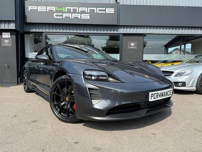 Grey Used 2023 Porsche Taycan Performance Package Sedan | £69,990 (A bit pricey)