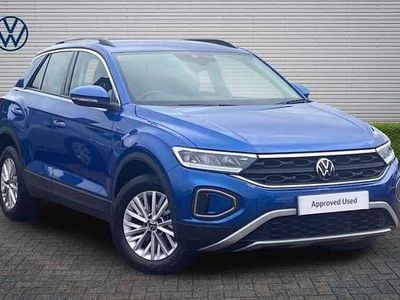 Used VW T-Roc Life 110 HP (80 kW) 2023 Blue SUV