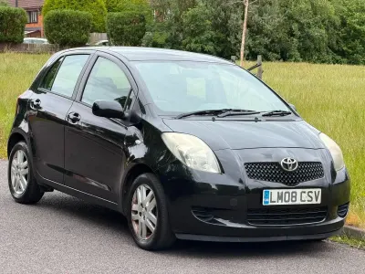 Used Toyota Yaris 2008 Black Hatchback