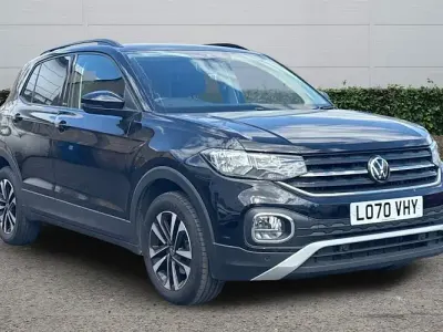 Used VW T-Cross United 110 HP (80 kW) 2021 Black SUV