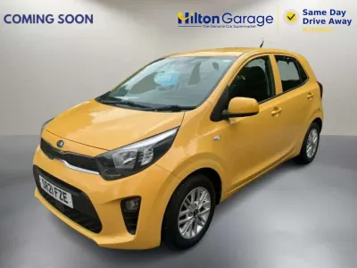 Used Kia Picanto 67 HP (49 kW) 2021 Yellow Hatchback