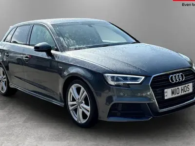 Used Audi A3 Sportback S-Line 150 HP (110 kW) 2019 Grey Hatchback