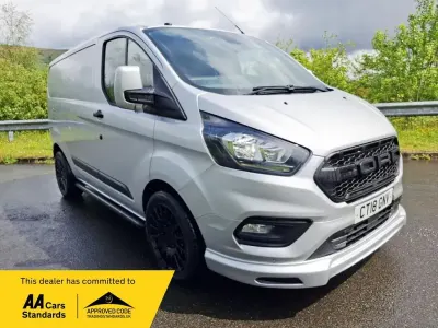 Used Ford Transit Custom Trend 105 HP (77 kW) 2018 Silver Van