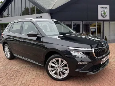 Used Skoda Kamiq SE L 115 HP (84 kW) 2024 Black magic pearl effect SUV