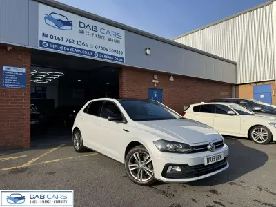 Used VW Polo R-line 115 HP (84 kW) 2019 Silver Hatchback