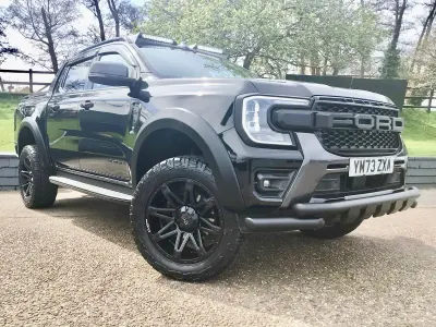 Begagnad Ford Ranger Wildtrack 2023 Svart Pickup