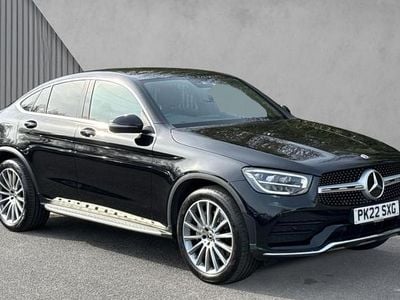Used Mercedes GLC220 AMG Line Premium 194 HP (142 kW) 2022 Black Coupe