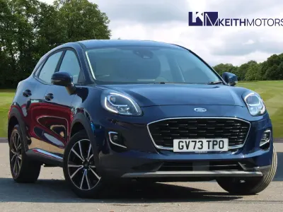 Used Ford Puma Titanium 125 HP (91 kW) 2023 Blue SUV