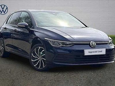 Used VW Golf VIII Life 110 HP (80 kW) 2022 Blue Hatchback