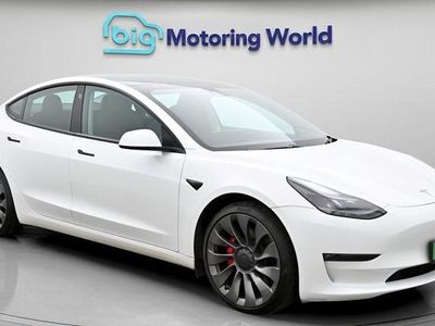 Used Tesla Model 3 Performance 461 kW (627 HP) 2023 White Sedan