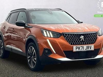 Used Peugeot 2008 Premium 131 HP (96 kW) 2021 Orange SUV