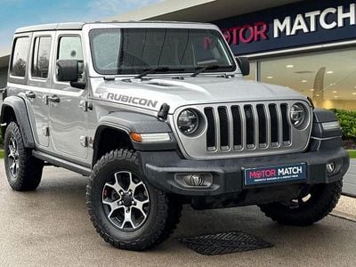 Silver Used 2020 Jeep Wrangler Rubicon SUV | £32,490 (Good price)