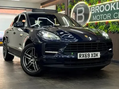 Used Porsche Macan S 2019 Blue SUV