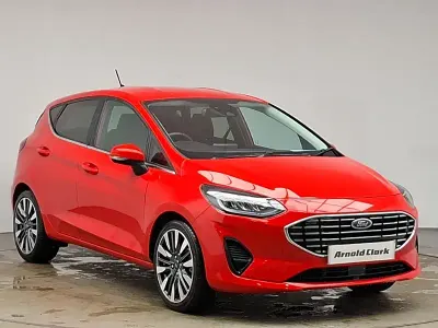 Usado Ford Fiesta Titanium X 125 CV (91 kW) 2023 Rojo Utilitario