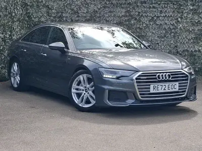 Usado Audi A6 S-Line 204 HP (150 kW) 2022 Cinzento Sedan