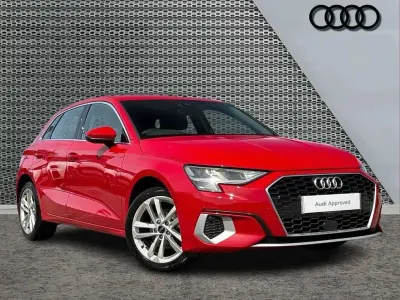 Used Audi A3 Sport 147 HP (108 kW) 2022 Red Sedan