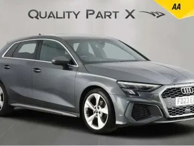 Used Audi A3 Sportback S-Line 110 HP (80 kW) 2023 Grey Hatchback