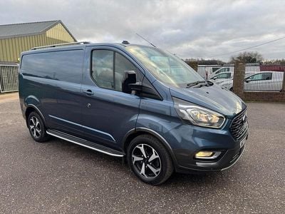 Used Ford Transit Custom Active 130 HP (95 kW) 2021 Blue Van