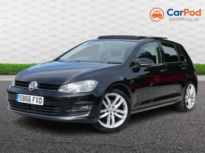 Used VW Golf VII GT 110 HP (80 kW) 2016 Black Hatchback