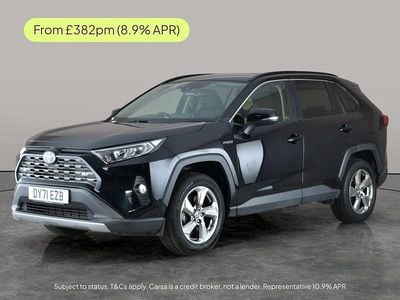 Black Used 2021 Toyota RAV4 Hybrid Design SUV | £23,922 (Good price)