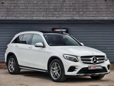 Used Mercedes GLC220 AMG Line Premium 2015 White SUV